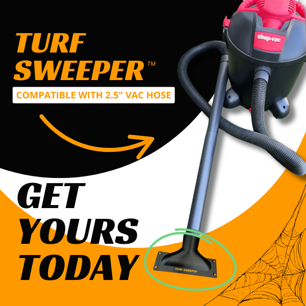 Limited Edition Orange TURF SWEEPER™ Turf Cleaning Attachment for Artificial Grass